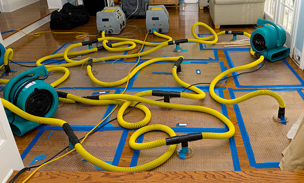Professional Crawl Space Water Removal technician working in Norway, MI